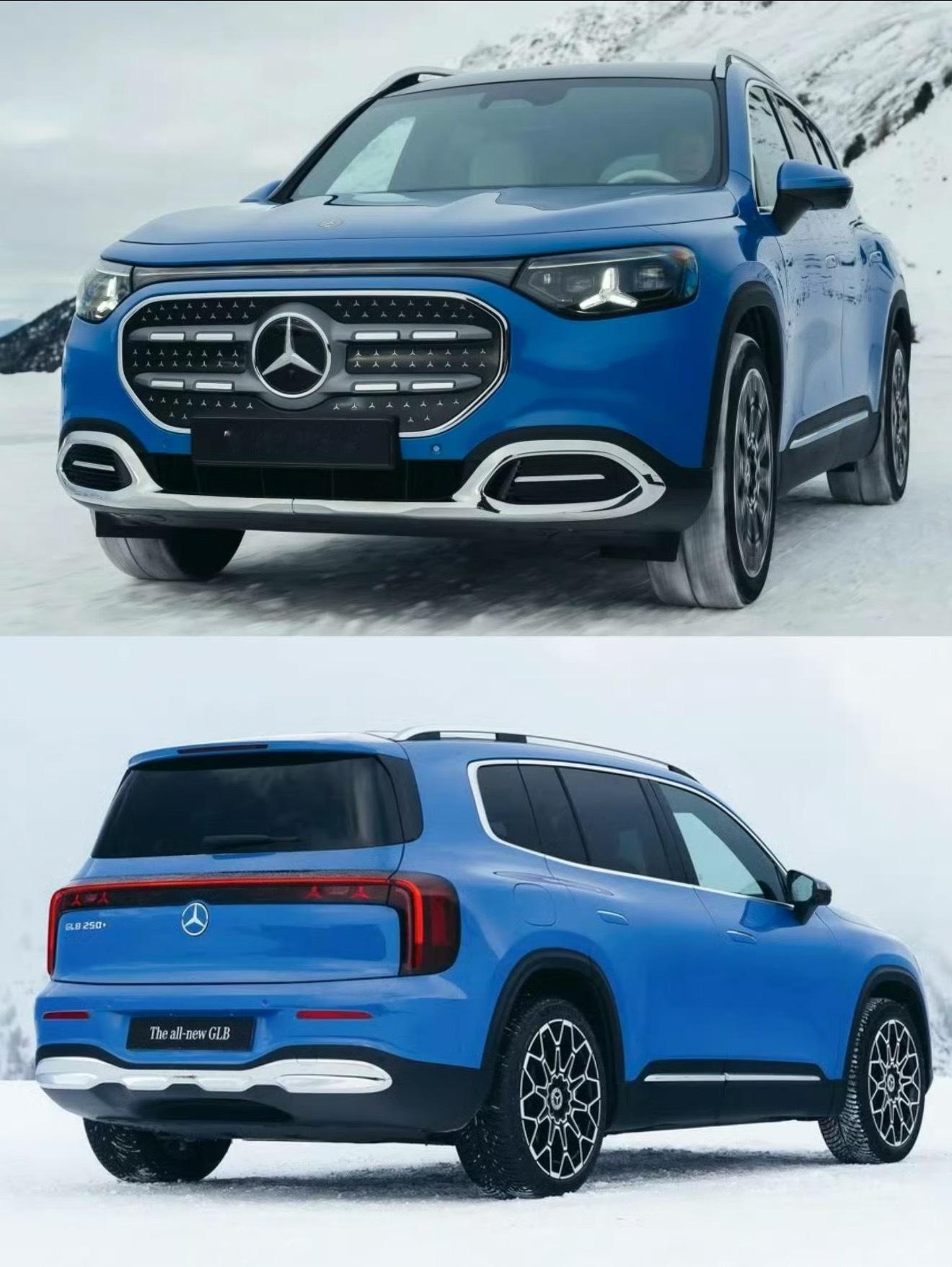 与smart共用车身的全新奔驰GLB，蛮好看的嘛我与汽车的日常汽车杂谈