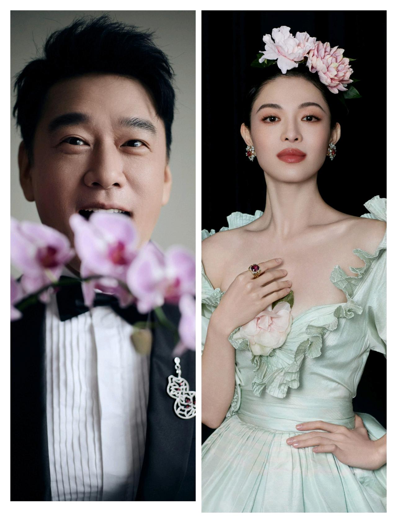 天呐！王耀庆今晚被骂惨了在ELLE盛典上，他对着刚经历“抢C位”风波的钟楚曦贴