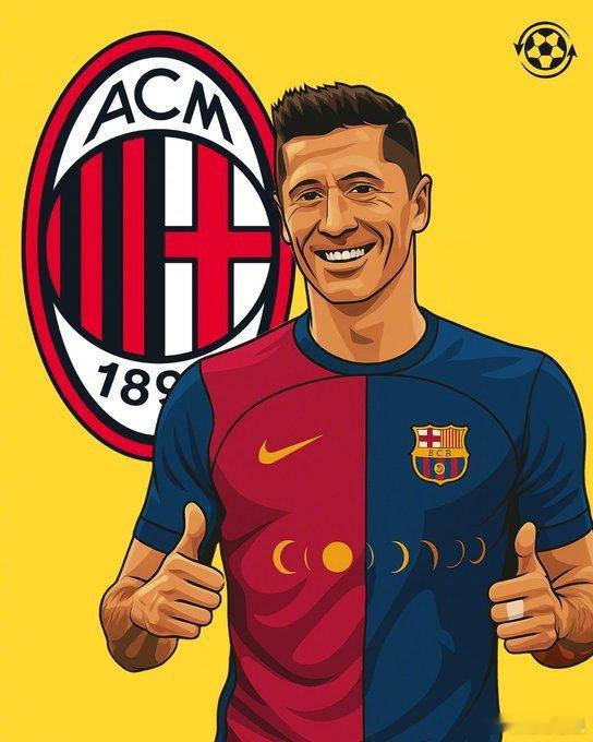 【复制吉鲁】瑞士天空体育：米兰打算免签37岁的巴萨前锋莱万，像此前签下的吉鲁一样