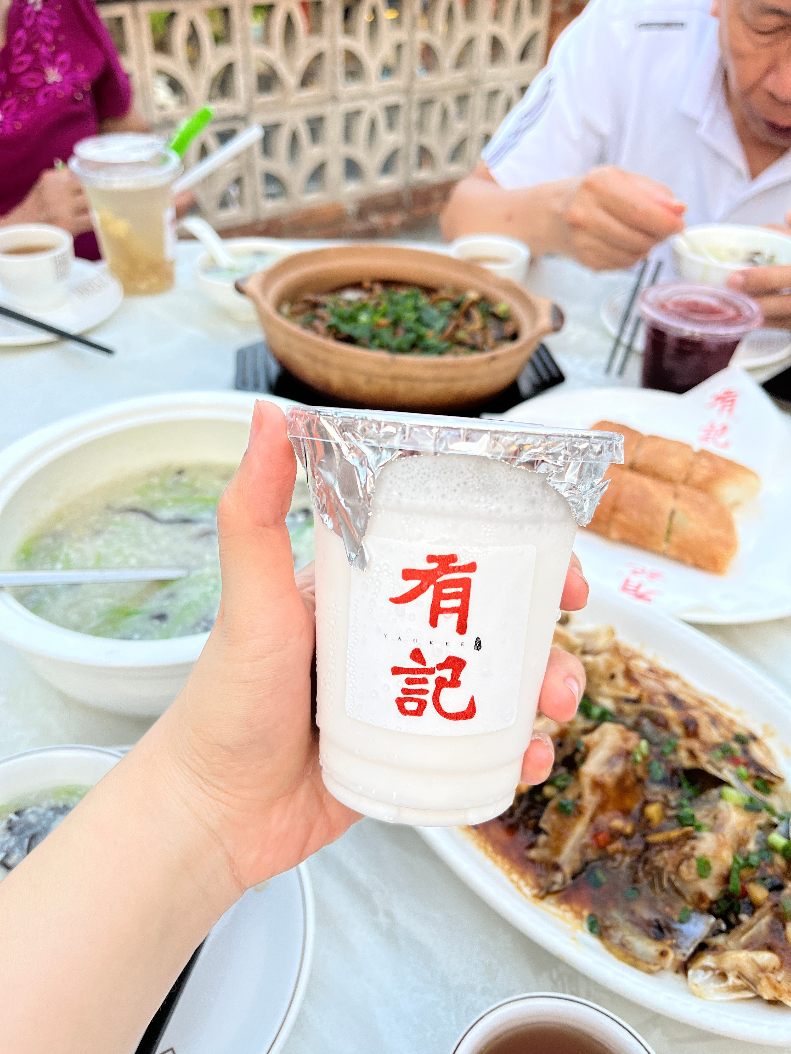 带狗狗在佛山的金龙动物园玩🤩想在这附近吃了晚饭再回广州，一看比较出名还离我们最