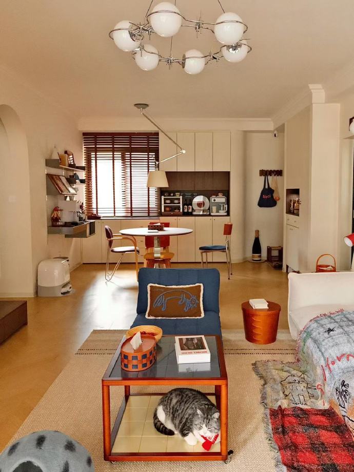 是样板间里没有的装修风格！好爱中古彩～