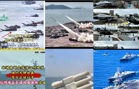 台湾终于慌了此次解放军的实弹射击训练与美国在台海进行的“汉光演习”相互呼应，目