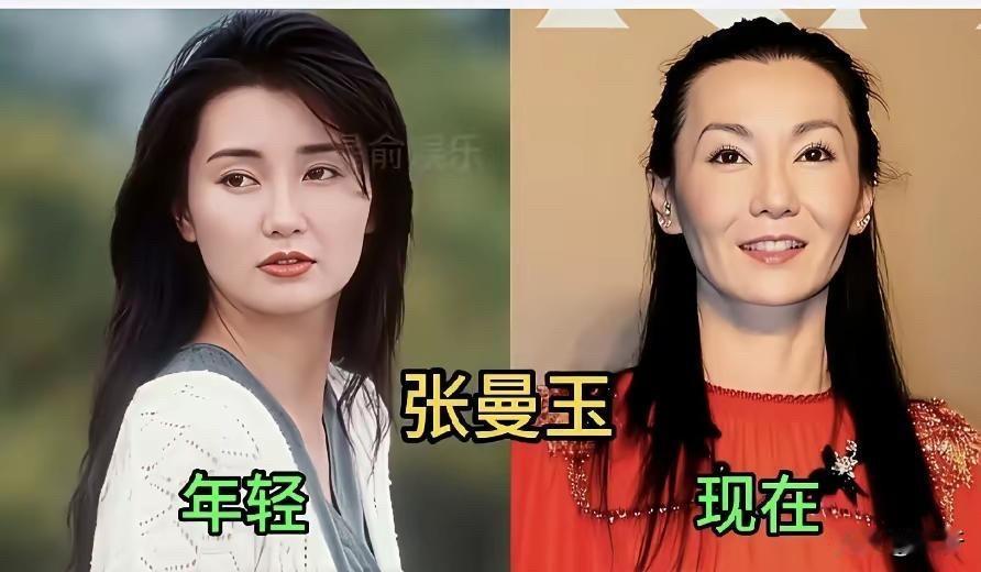 张曼玉、李若彤、郑秀文、董洁这些女神的今昔，才发现有人美了一辈子，有人老了依然优