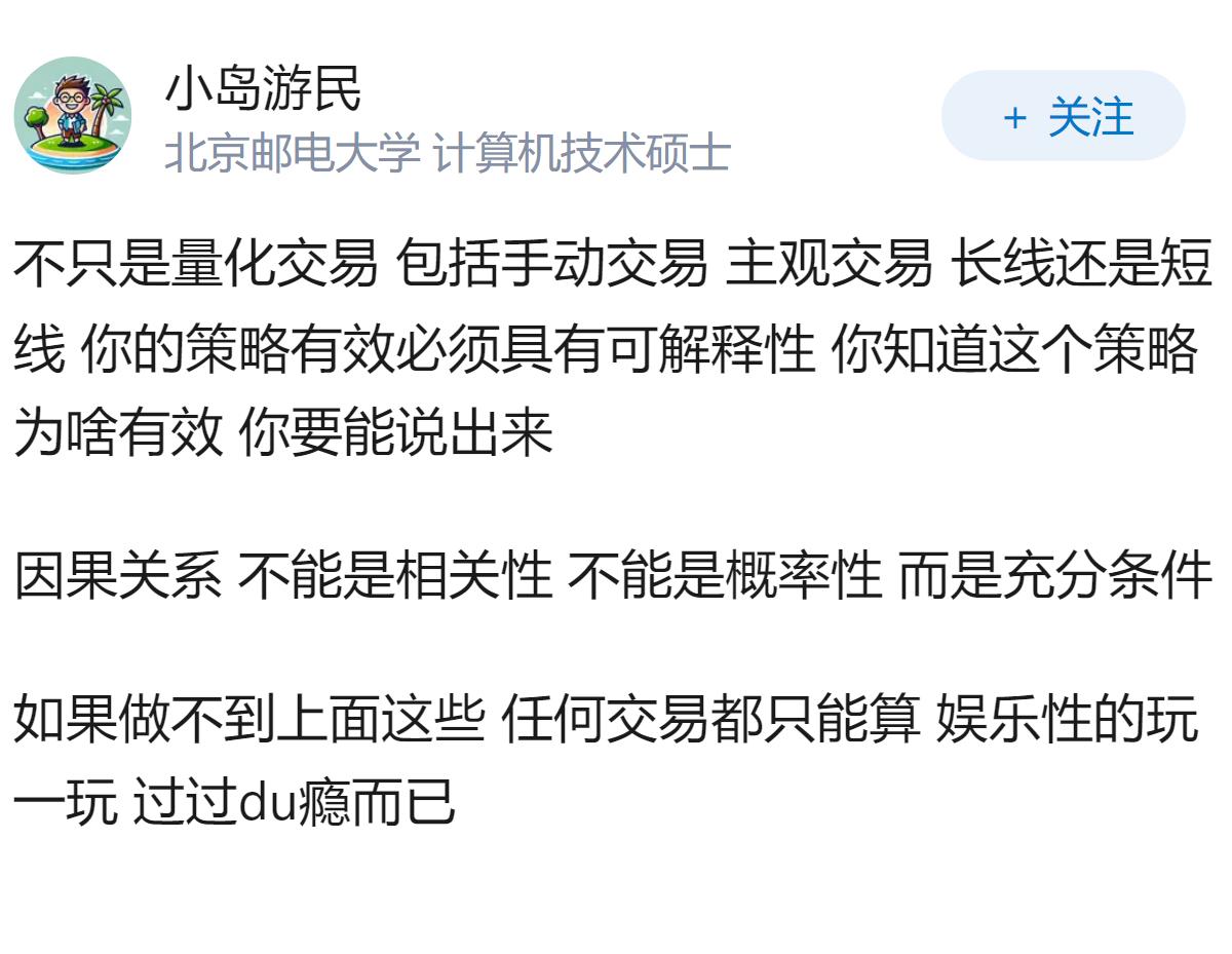 我写的量化策略到底行不行啊？