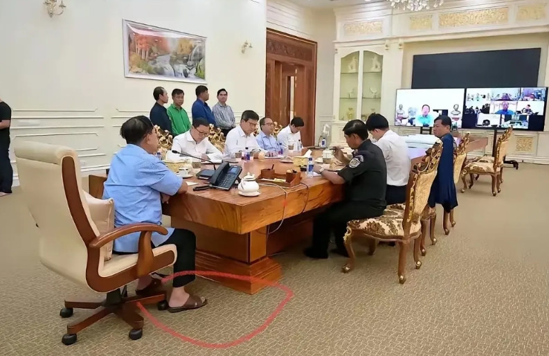 洪森就是柬埔寨现在的土皇帝，一手遮天。说实话，他比中国2000年来的那些皇帝差