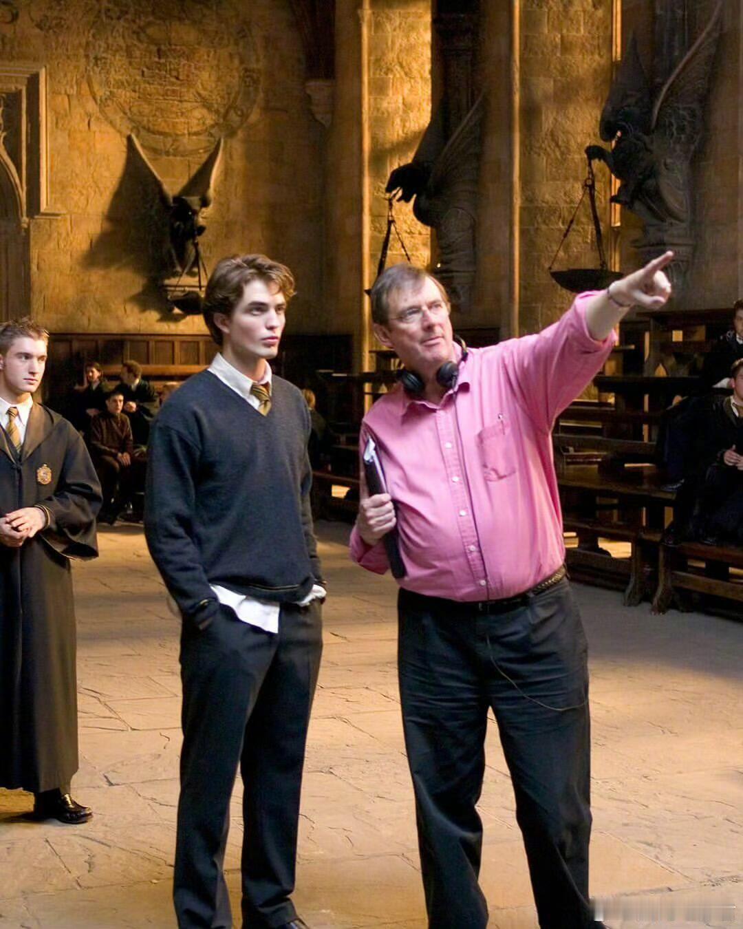 哈利·波特｜一些我认为蛮小众的幕后照🎬镜头下的霍格沃茨📸～