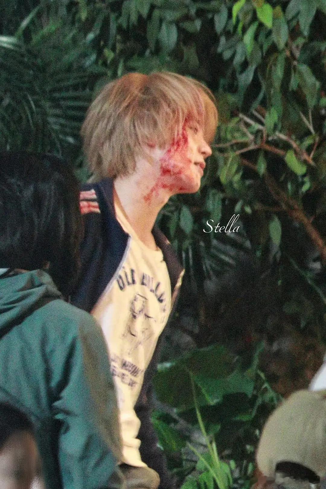 于适的黄毛战损妆氛围感如何?