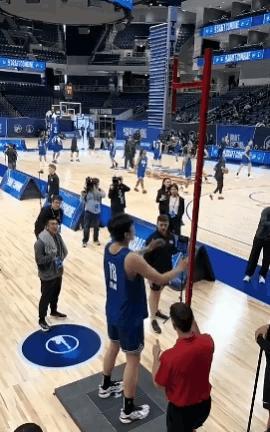 杨瀚森体测数据出炉：投射是中锋第一档，整体排名30位！对于杵地大个来说只要身高