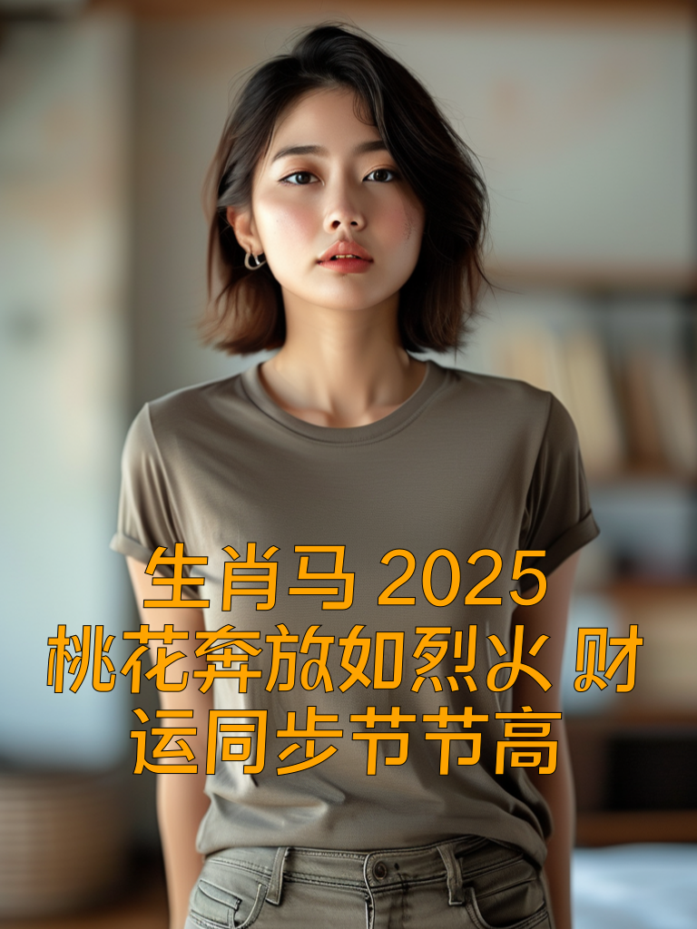 生肖马2025：桃花奔放如烈火，财运同步节节高