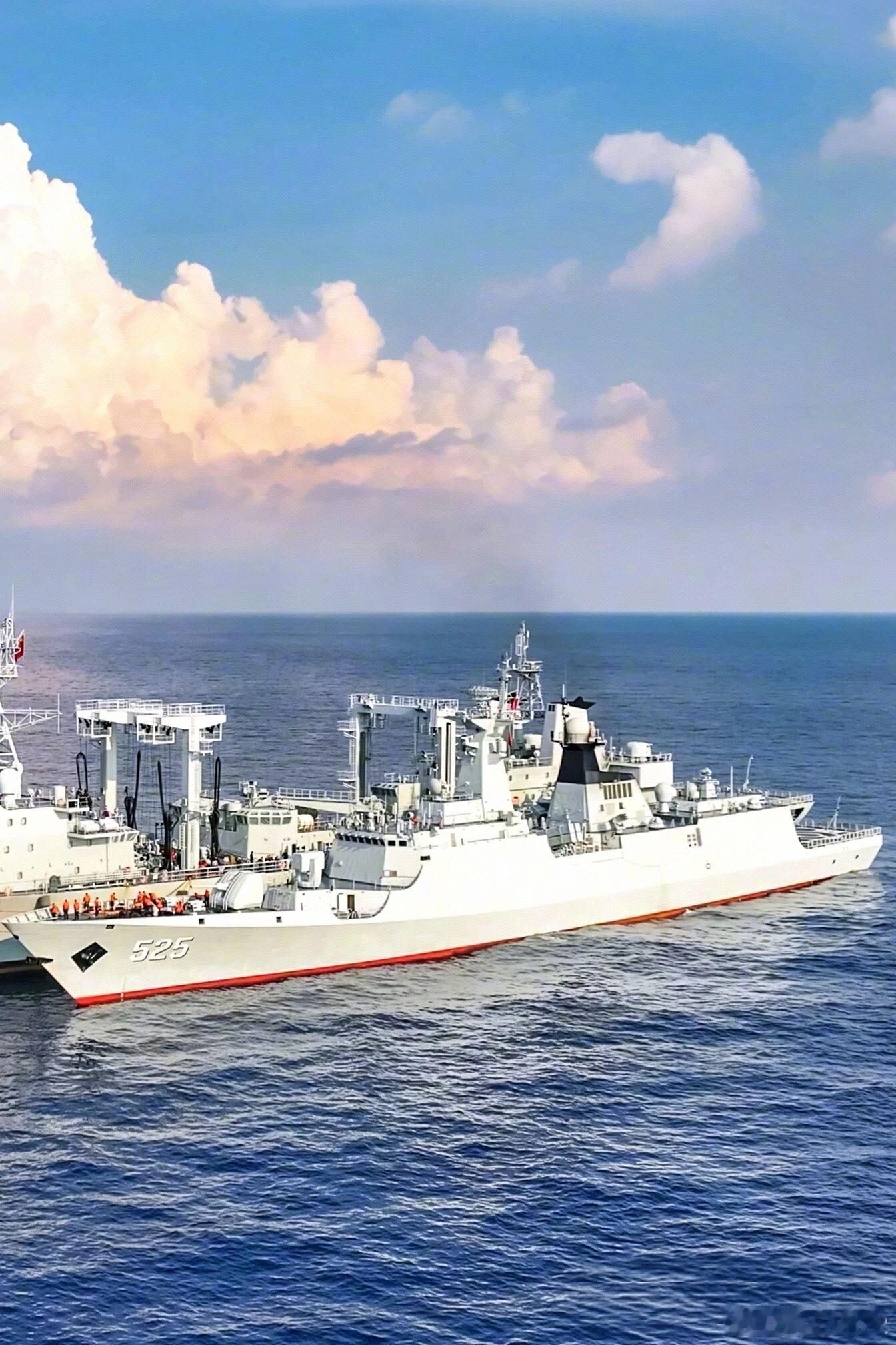 525与526舰054系列的开山鼻祖中国海军力量烽火问鼎计划中美军事力量