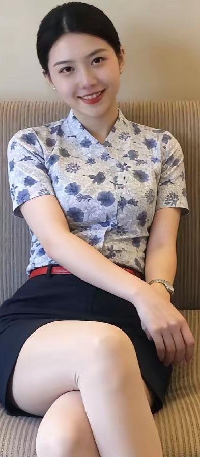 优雅职场风，自信微笑，尽显魅力！