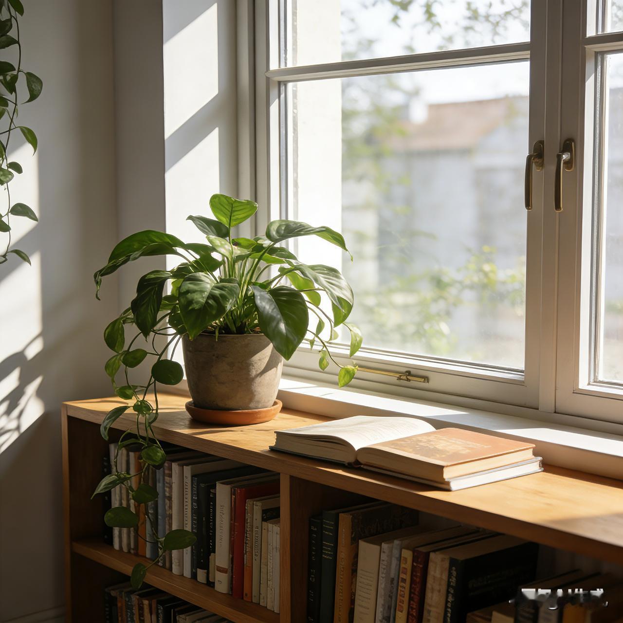 不用应酬，不必违心，每周花费不到百元。在家养花、写字、看书、听戏，把屋子收拾得窗