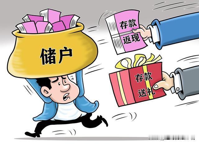 四川成都，储户在社交平台上刷到一条诱人信息：去指定银行存10000元，当场返10
