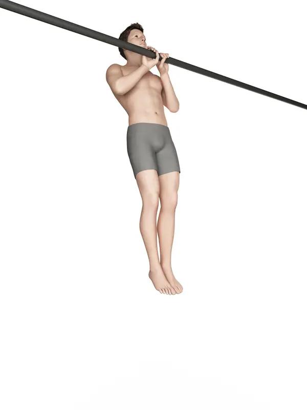 引体向上练出腹肌和胸肌？有点悬！引体向上主要锻炼的是背部和肱二头肌。做引体向上时