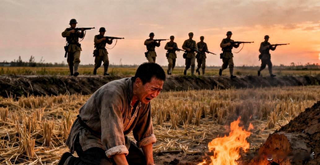 1943年，一交通员送情报途中撞见伪军。跑，跑不了。藏，又没地方藏。突然，他“噗