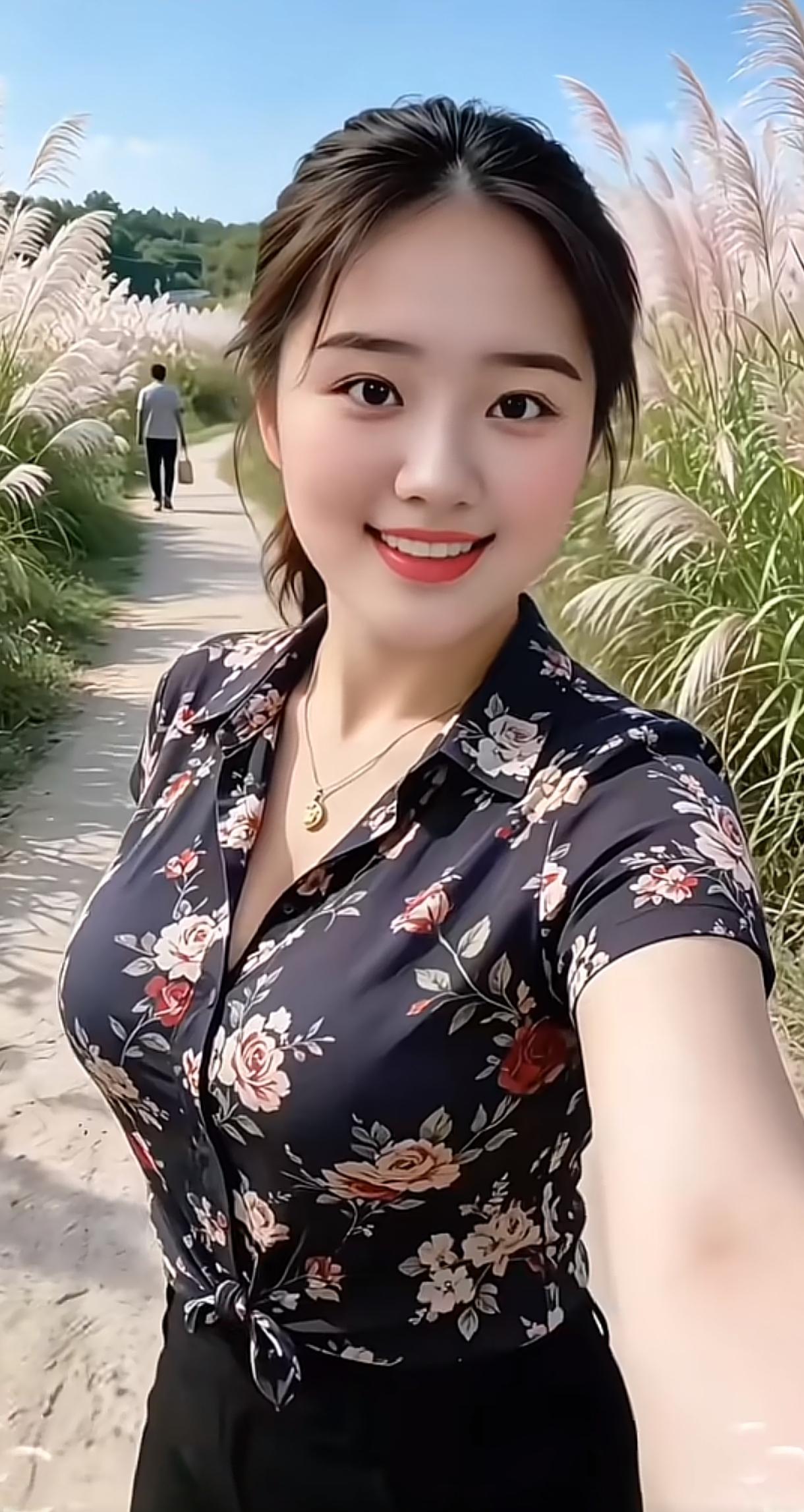 阳光明媚的午后，漫步在花海中的小径上，感受自然的美好。🌸🌿🌞分享下你拍的乡