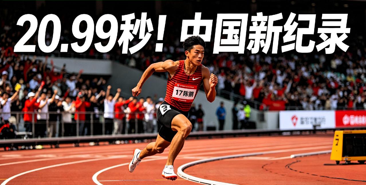 20.99秒！中国“最快高中生”200米破纪录，这才是青春该有的硬核说一个