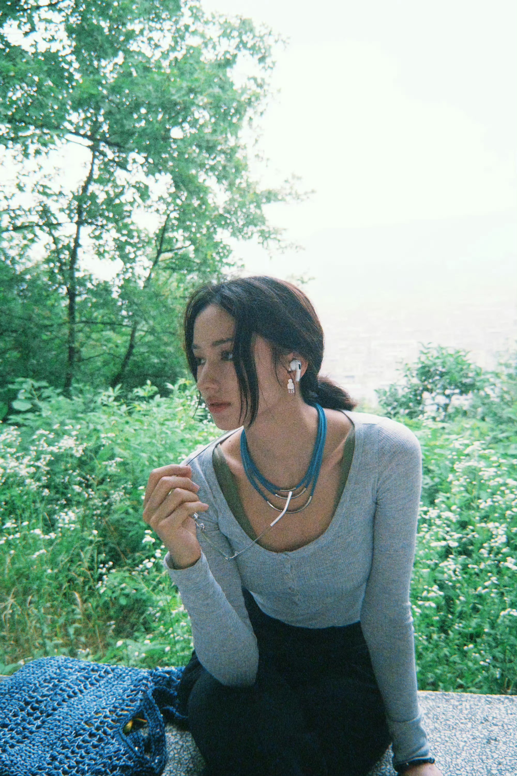 李宛妲这个鼻子李宛妲好优越的侧颜！中德混血还是太权威了🤩​​​