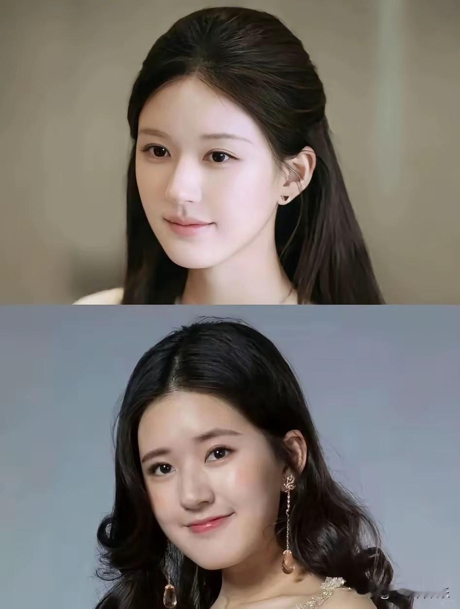 谁还记得赵露思刚出道时那张圆脸蛋？肉嘟嘟的像颗水蜜桃，一笑就露出小虎牙，甜得能掐