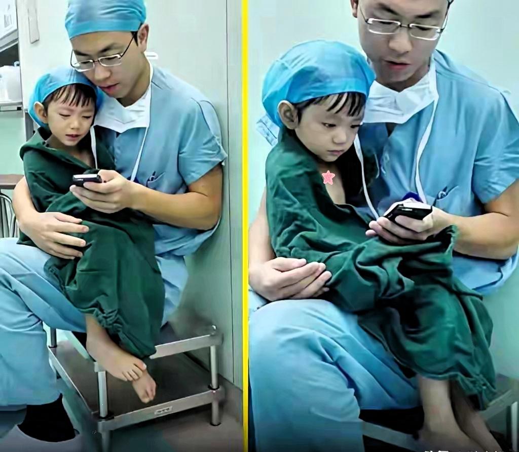 这位医生绝对是一个好父亲，好丈夫。某天，一个2岁左右的小姑娘，在医院做心脏手术