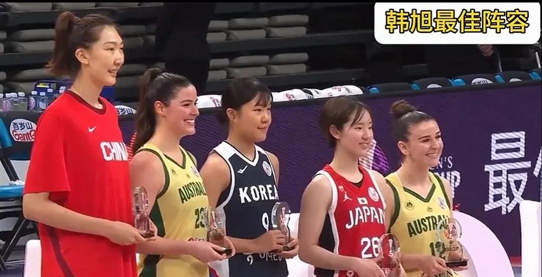 发现没有，历年亚洲杯最佳阵容，中国女篮基本上都是大中锋入选，而日本女篮基本都是小