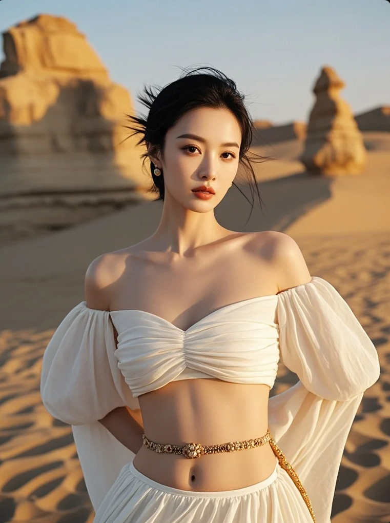 驼铃未响时，她已站在盛唐的褶皱里