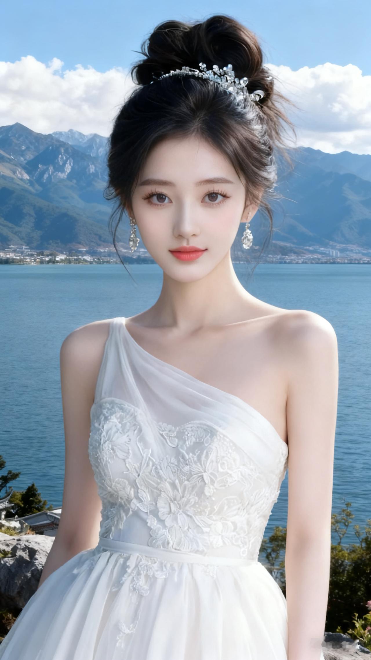 少女风写真照看美女是男人的爱好，从几岁到几十岁都是专一的，美好是拿来欣赏的，友友