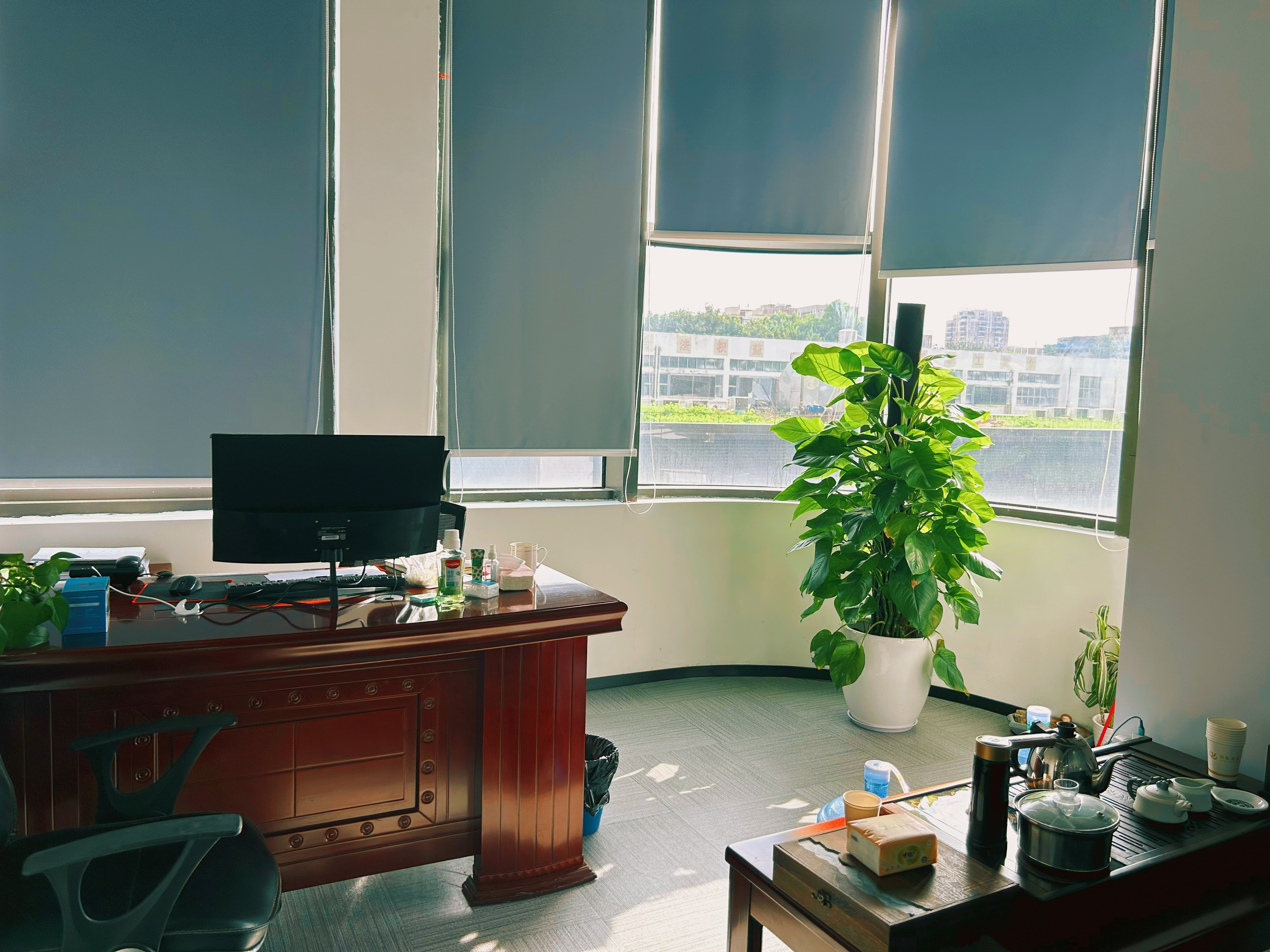 清晨办公室的一丝阳光🌅加油冲啊​​​