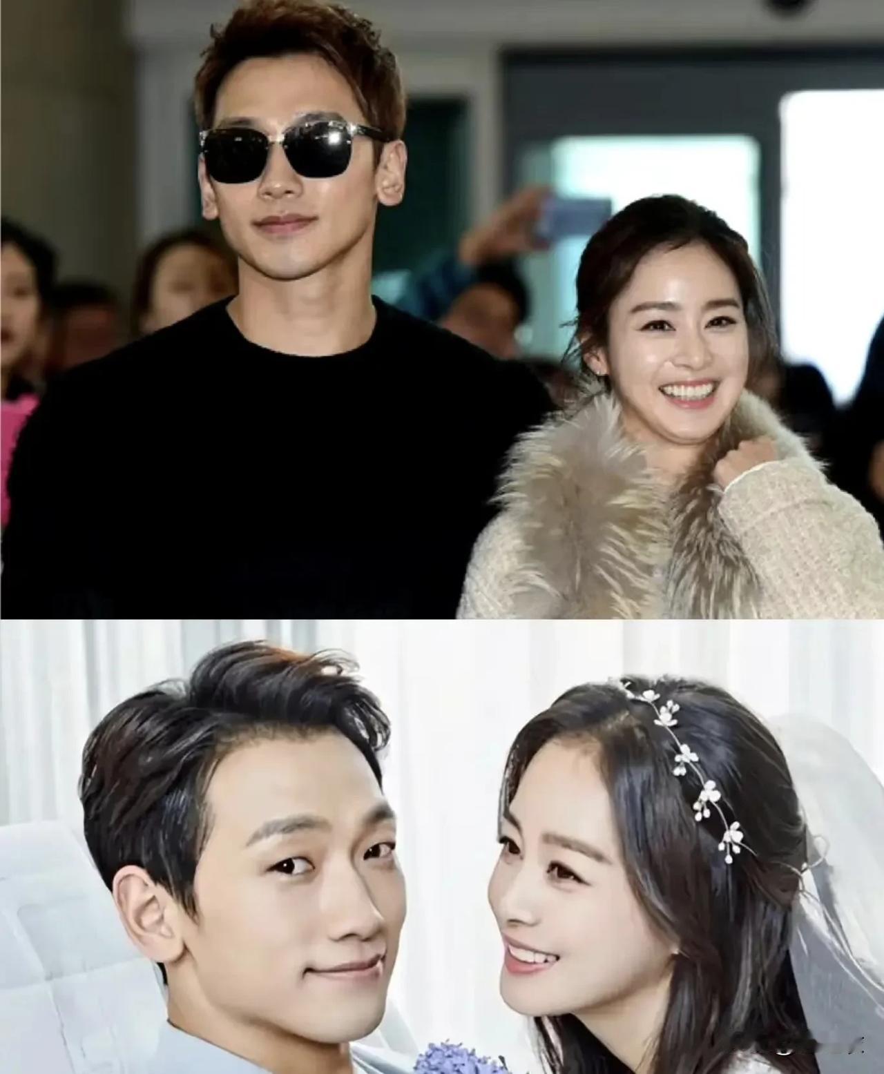 Rain应该是韩国最幸福的男人吧，因为金泰熙这种从小就众星捧月的女神因为我而付出