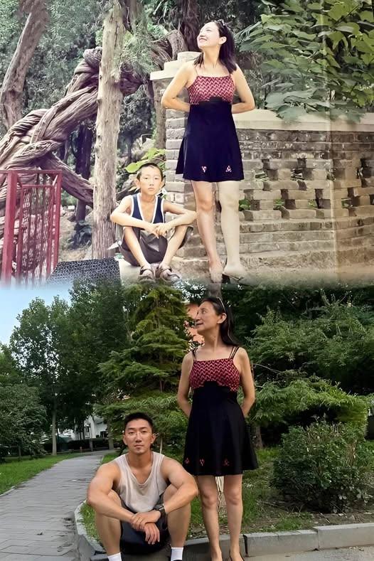 人还是那么美，衣服没变