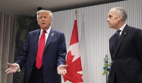 特朗普威胁加拿大今天凌晨，美国总统特朗普在个人社交媒体再度发文威胁加拿大，并