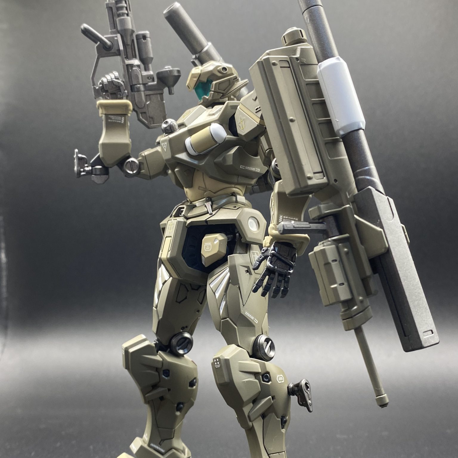 HGGQ轻加农沙漠战配色（byぐらん）高达模型高达模型​​​