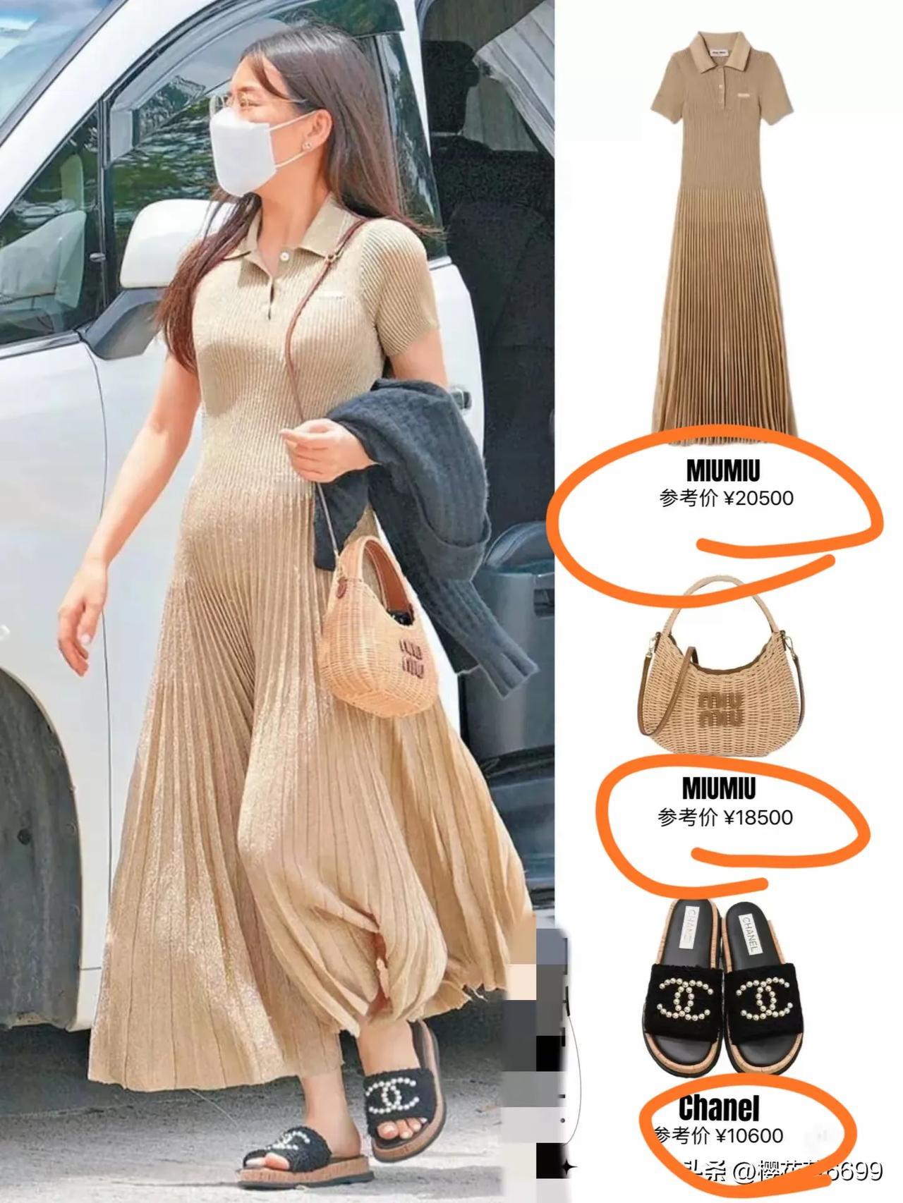 该说不说，郭富城对方媛还是挺大方的，这身穿搭也是普通人一年的工资了这一胎接一胎