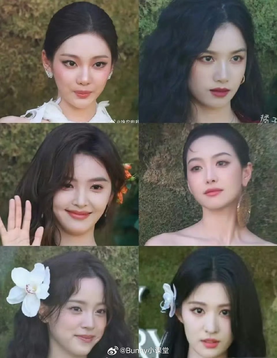 VOGUE红毯女明星怼脸生图来了，虽然没有流量花，但是状态都很不错的[赞]​​