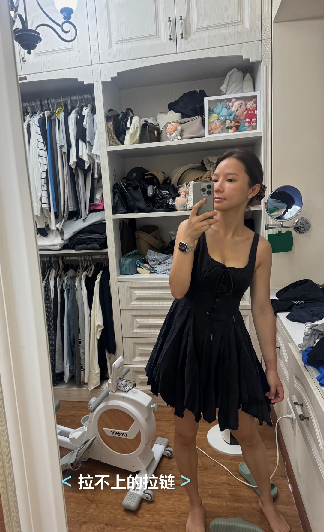 oOtd偶尔试一下小黑裙