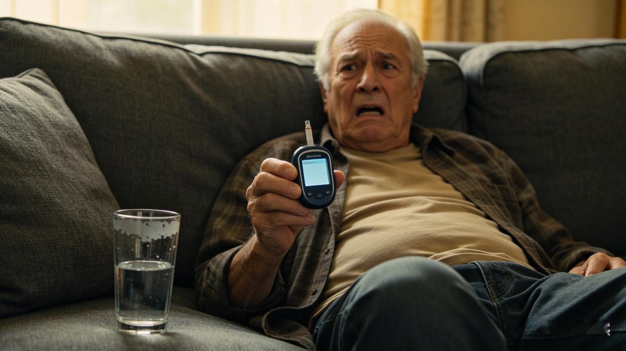 糖友突发血糖13.1！没人陪咋自救？我这招真管用家人们，我是咱糖友圈的老大