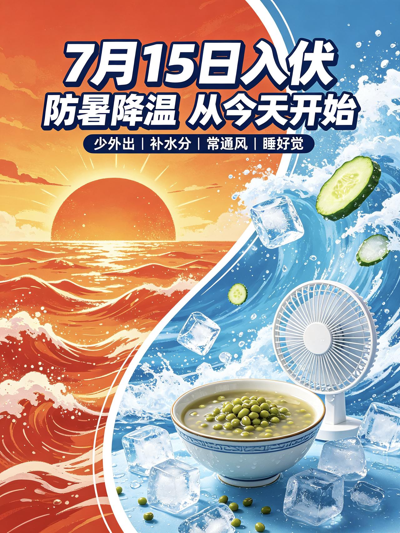 7月15日入头伏，40天桑拿天，被忽略的隐患需留意！通知，紧急通知，都做好心