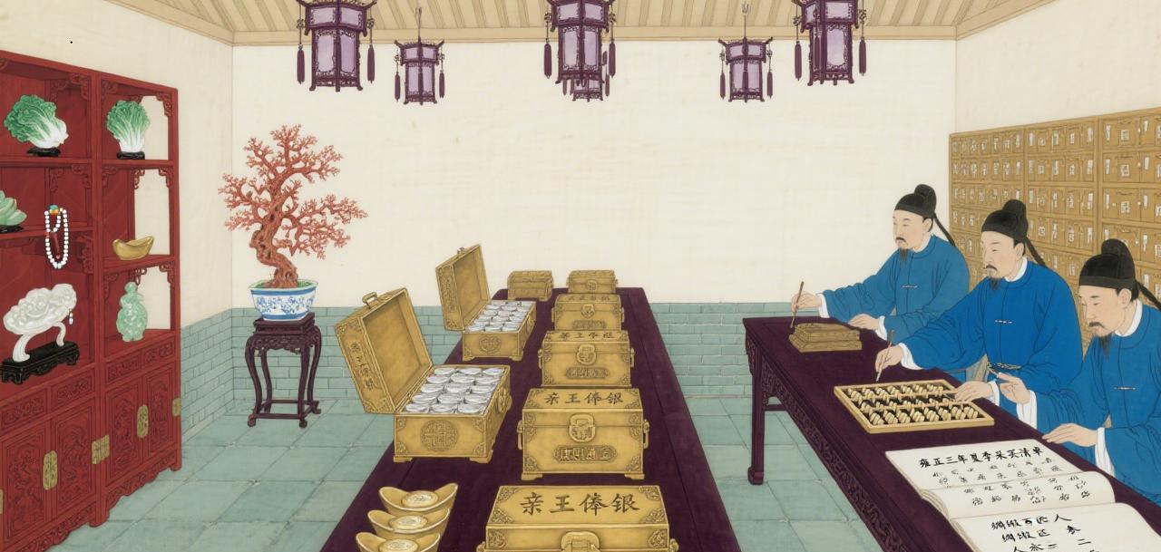 雍正当亲王时就是个小富翁，亲王的俸禄一年一万八千两外加俸米五千斛足够他养活全府人