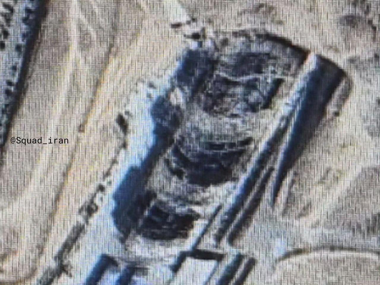 一颗最近被送入轨道的伊朗卫星公布了备受期待的卫星图像，图像显示以色列的内瓦蒂姆空