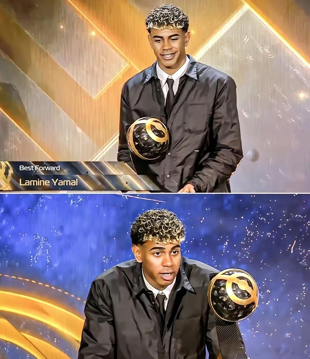 生活手记说好的做自己呢？亚马尔精彩侧钩后坐广告牌庆祝动作神似C罗西甲第21轮，巴