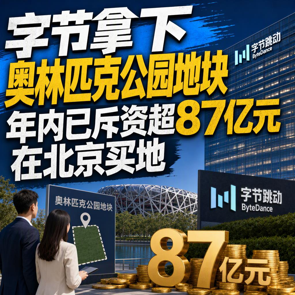 26.13亿元，字节又出手了。9月21日，字节旗下北京云瑞长石科技以底价拿下朝