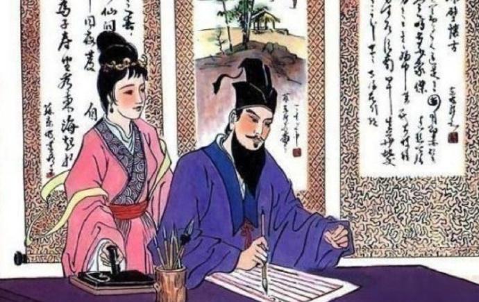 永乐五年，朱棣因皇后徐氏病逝而颓废，并发誓不再立后。不久，他给小姨子徐妙锦写了一