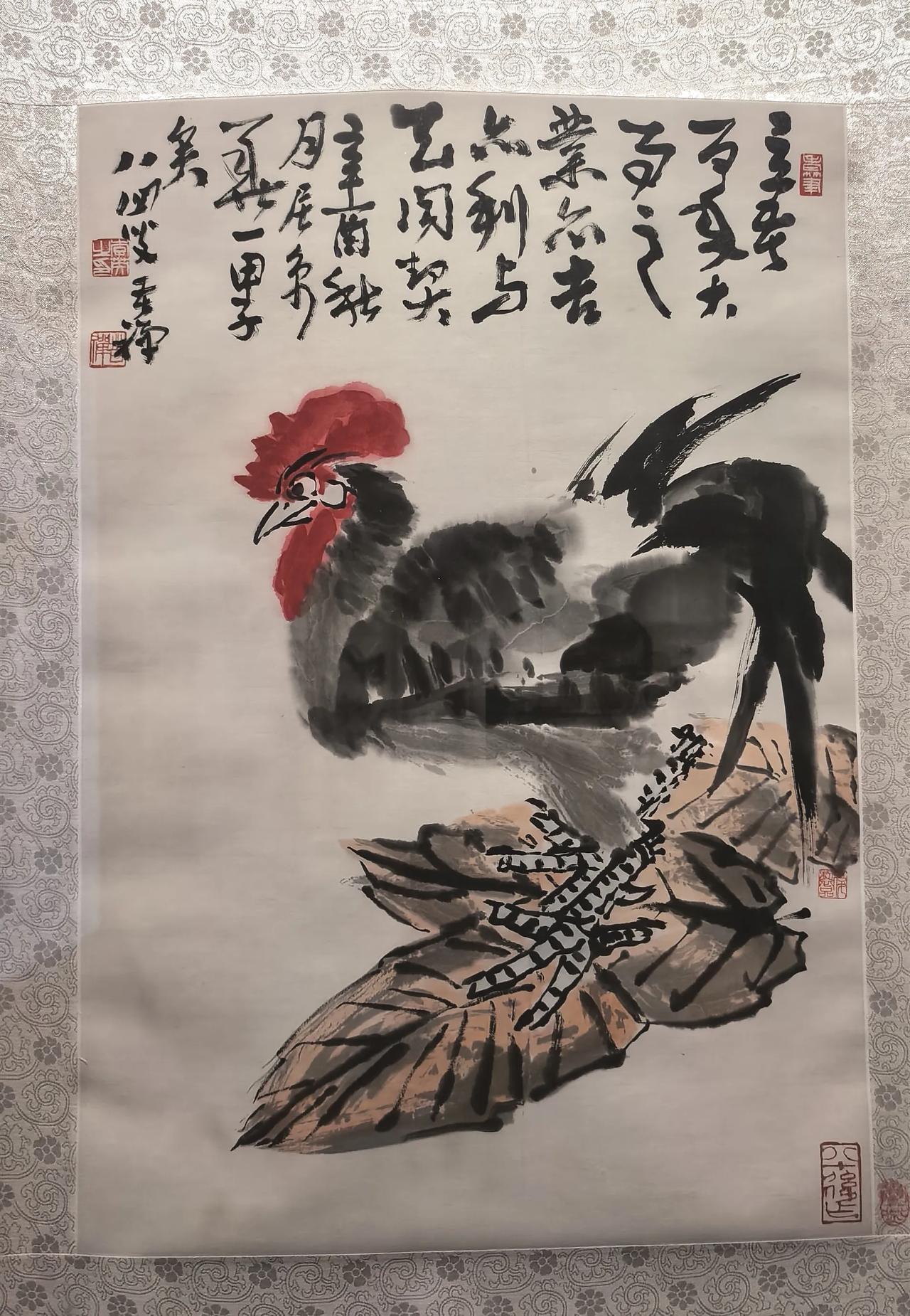 李苦禅大师的这几幅画画的如何