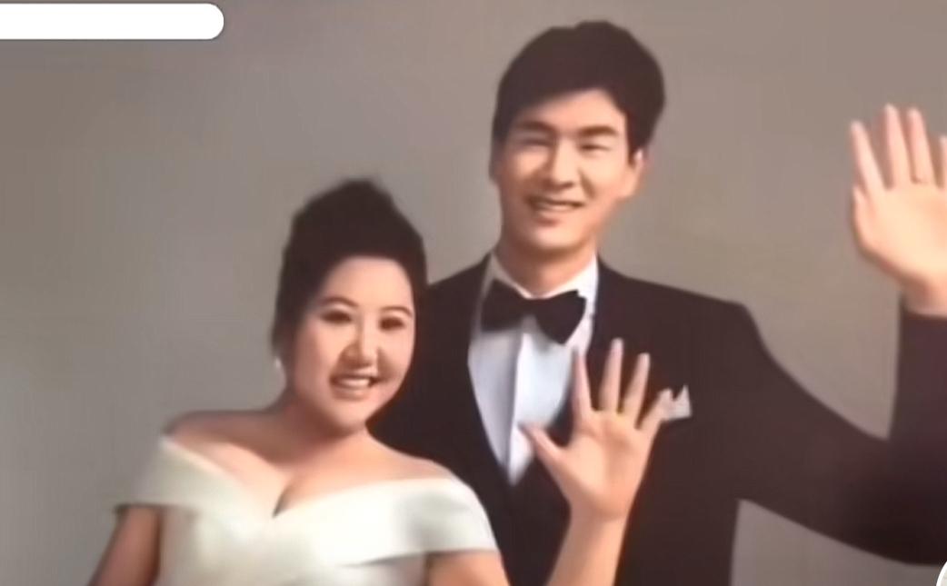 跳水新郎的遗体被找到了一下子就被认出来了，因为新郎服还穿在身上，名字都还在。