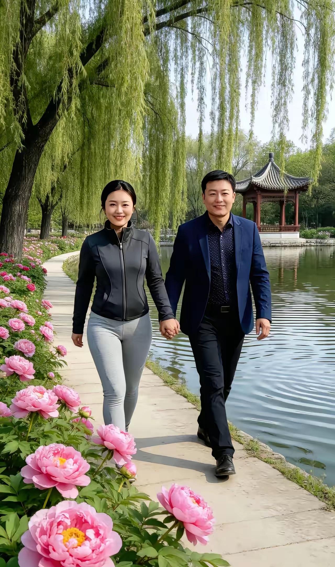 什么是幸福的人生？事业成功，爱情甜蜜，孝顺父母，儿女双全，携手从容地走在春风里…