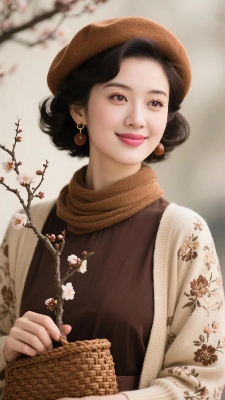 春日暖阳下的温柔时光，花枝俏丽，岁月静好。