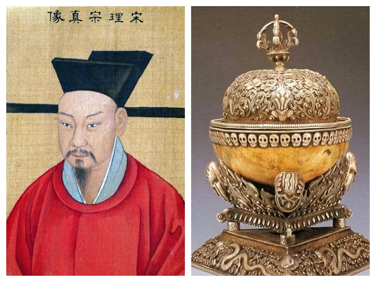 洪武二年，朱元璋将宋理宗被做成酒器的头骨，重新埋在南宋皇陵原址。史料记载很清楚，