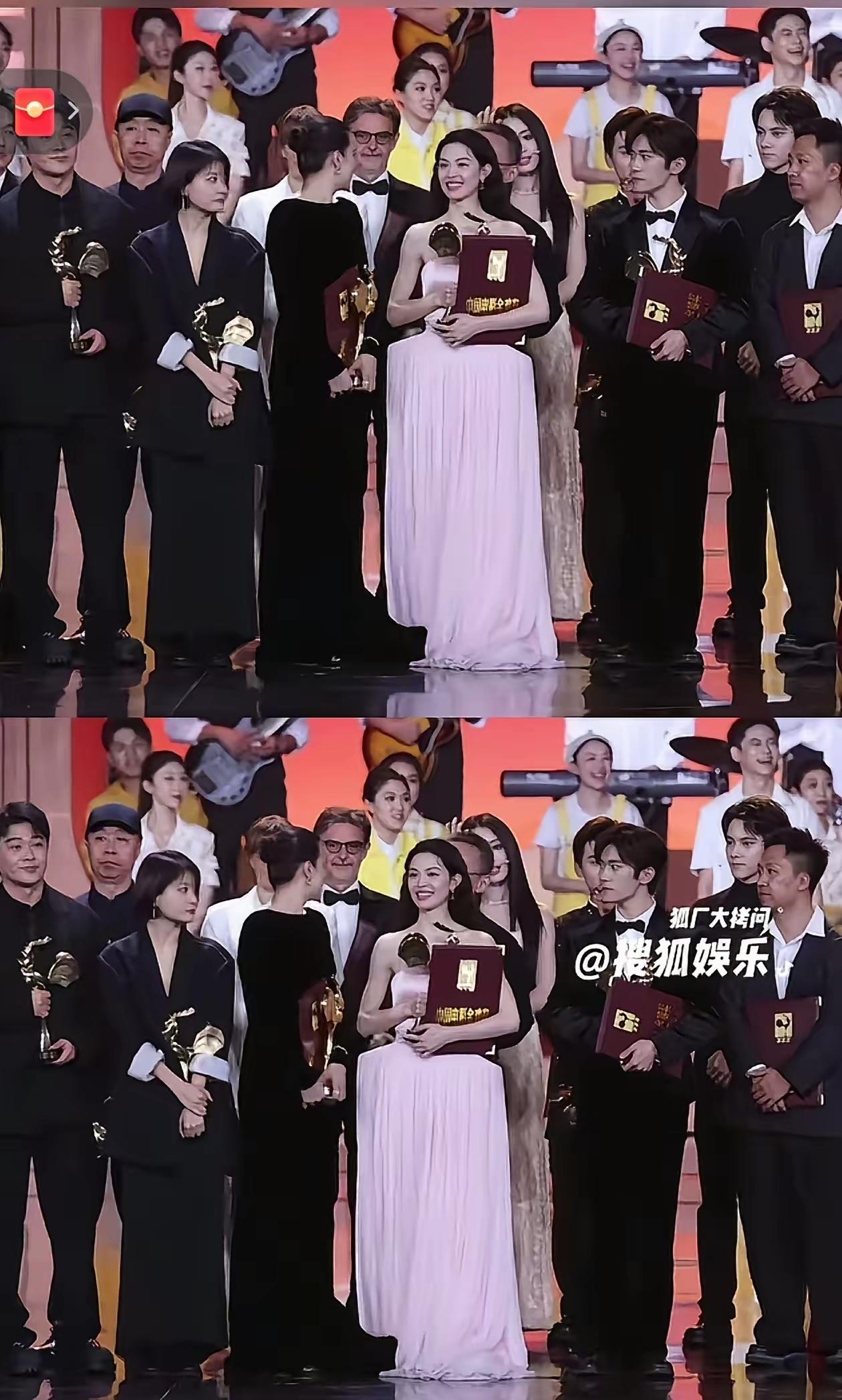 什么叫做乐极生悲​看看钟楚曦就明白了​她原本以为自己得了金鸡奖最佳女配，