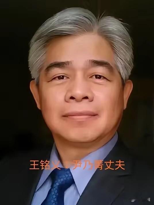 王铭义是尹乃菁的丈夫，驻京资深记者！难怪她不跟郑丽文出访？很多人这下明白过来