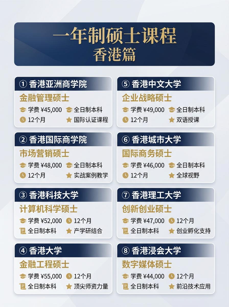 香港一年制硕士｜申请真没你想的难！适合在职党、专科生，低成本拿硕士学历！不少同